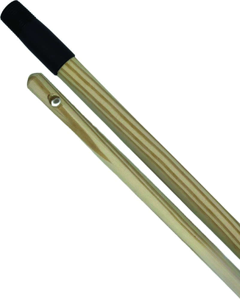 Manche balai bois embout vis 